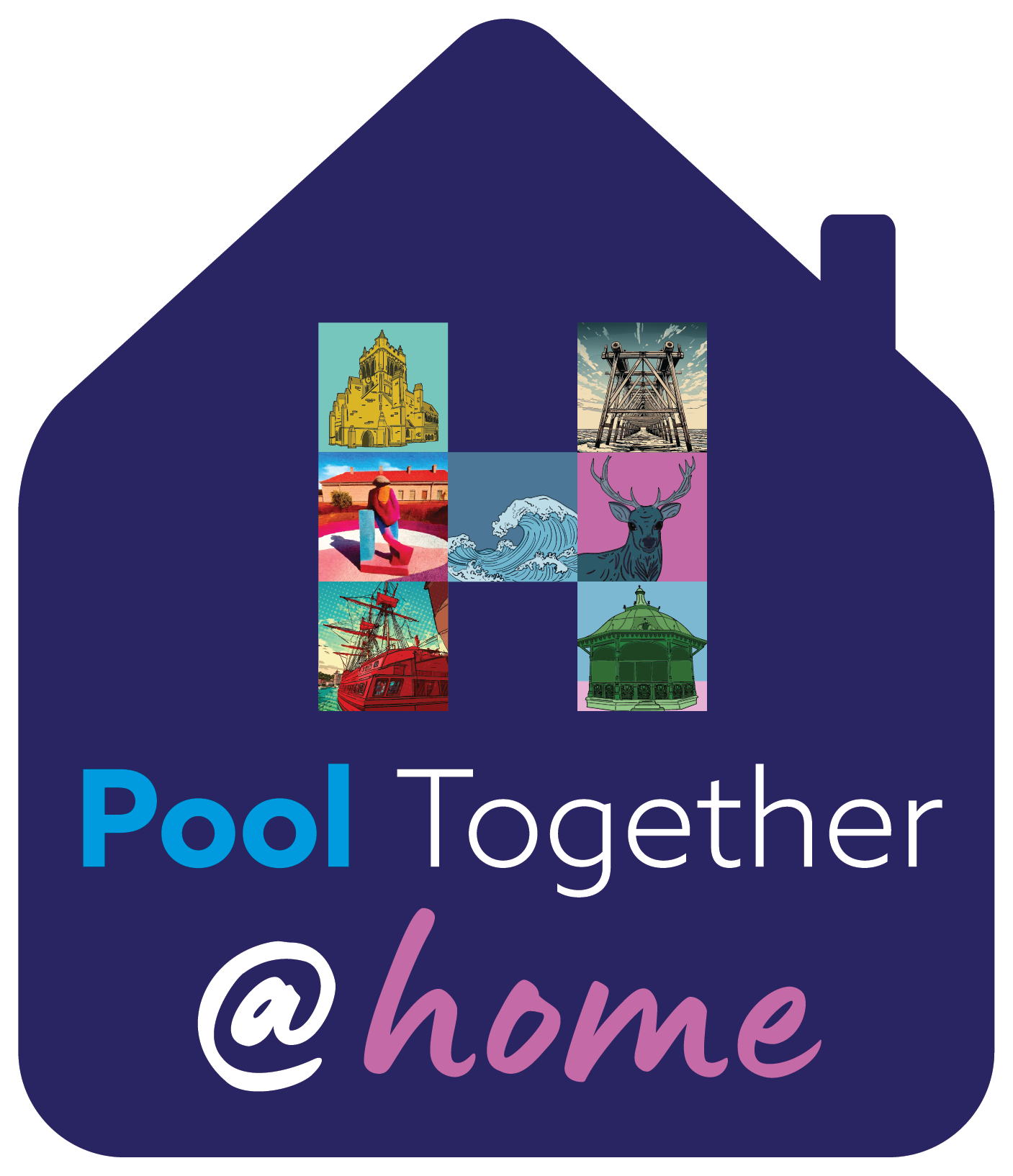 Pool Together @Home CIC Logo